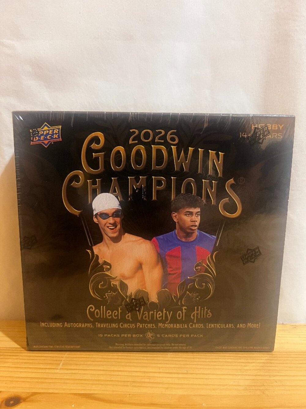 2026 Upper Deck Goodwin Champions Hobby Box Brand New Sealed $400